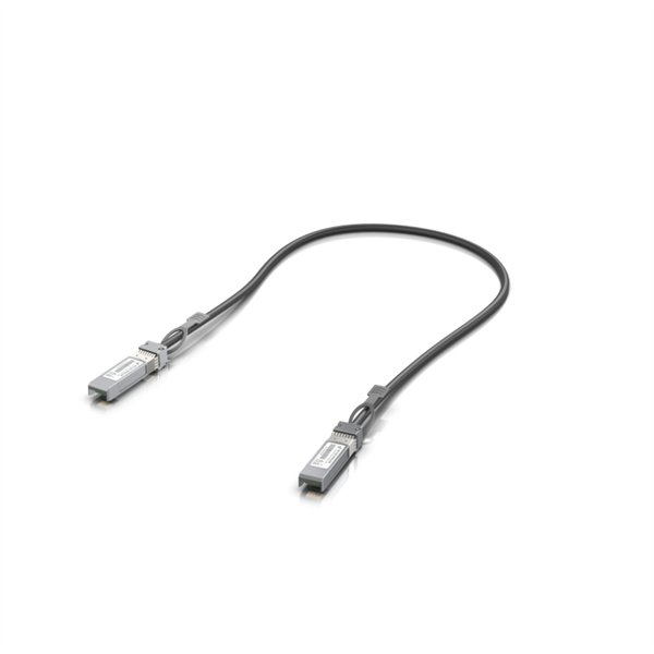 Ubiquiti UACC-DAC-SFP28-0.5M Cable de fibra óptica e InfiniBand 0,5 m Negro