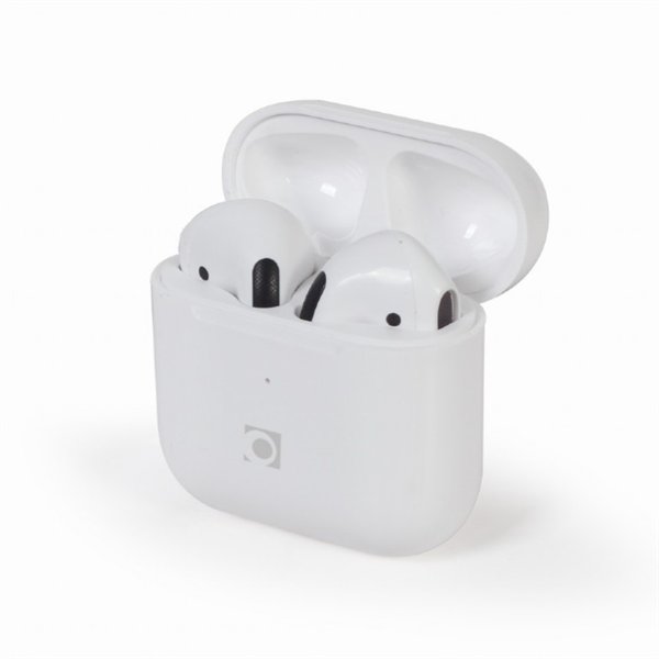 Gembird TWS-MLA-GW auricular y casco Auriculares Inalámbrico Dentro de oído Llamadas/Música USB Tipo C Bluetooth Blanco