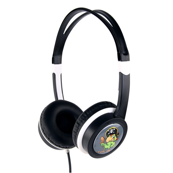 Gembird MHP-JR-BK auricular y casco Auriculares Alámbrico Diadema Música Negro