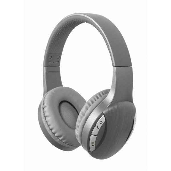 Gembird BTHS-01-SV auricular y casco Auriculares Inalámbrico y alámbrico Diadema Llamadas/Música MicroUSB Bluetooth Plata