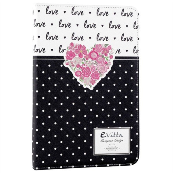 e-Vitta EVUS2PP032 funda para tablet 25,6 cm (10.1") Folio Negro, Blanco