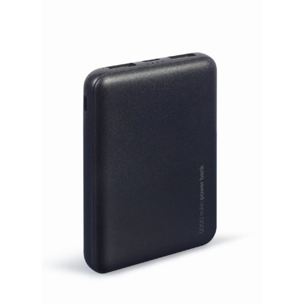 Gembird PB05-02 batería externa Polímero de litio 5000 mAh Negro