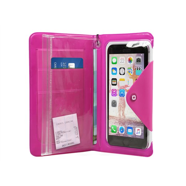 SBS TEWATERBOOK55P funda para teléfono móvil 12,7 cm (5") Funda cartera Rosa