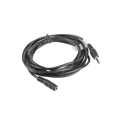 Lanberg CA-MJFJ-10CC-0030-BK cable de audio 3 m 3,5mm Negro