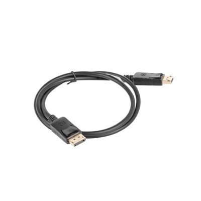 Lanberg CA-DPDP-10CC-0010-BK cable DisplayPort 1 m Negro