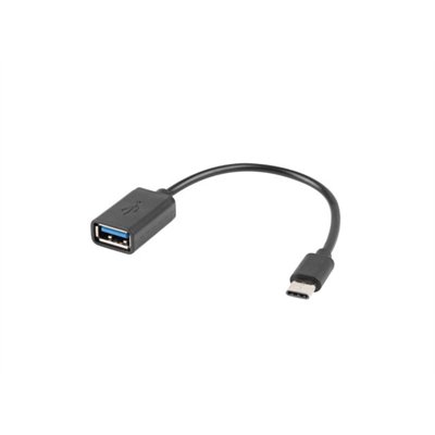 Lanberg AD-OTG-UC-01 cable USB USB 2.0 0,15 m USB A USB C Negro