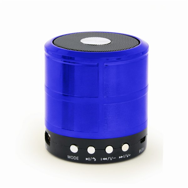 Gembird SPK-BT-08-B altavoz portátil o de fiesta Altavoz monofónico portátil Negro, Azul 3 W