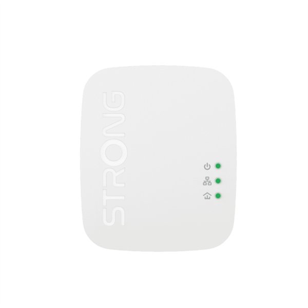 Strong POWERLWF1000DUOMINI adaptador de red PowerLine 1000 Mbit/s Ethernet Wifi Blanco 2 pieza(s)