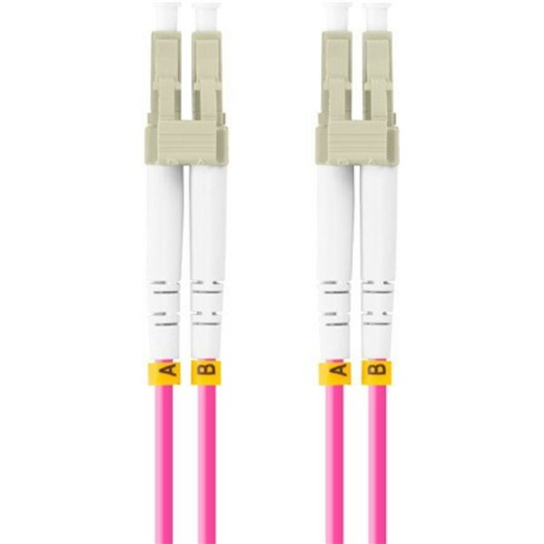 Lanberg FO-LULU-MD41-0005-VT Cable de fibra óptica e InfiniBand 0,5 m LC LC/UPC Violeta