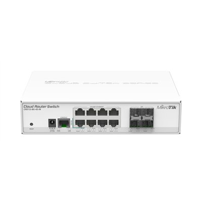 Mikrotik CRS112-8G-4S-IN switch Gestionado L3 Gigabit Ethernet