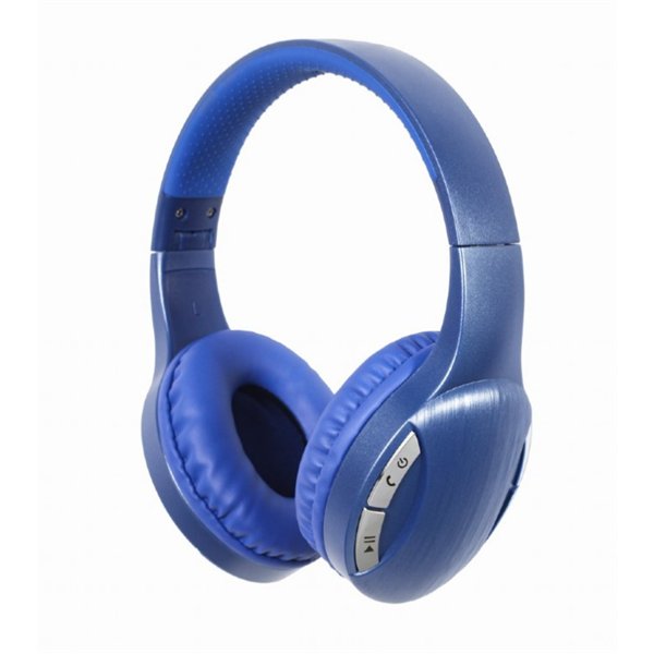 Gembird BTHS-01-B auricular y casco Auriculares Inalámbrico y alámbrico Diadema Llamadas/Música MicroUSB Bluetooth Azul