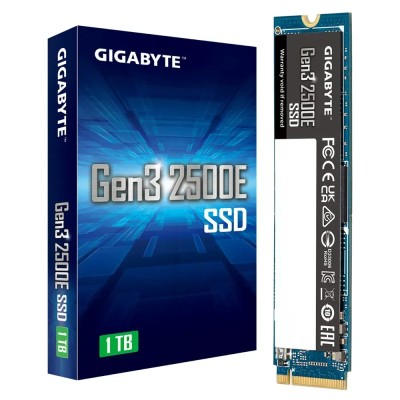 Gigabyte Gen3 2500E SSD 1TB NVMe a 2400MB/s PCIe 3.0 M.2 2280