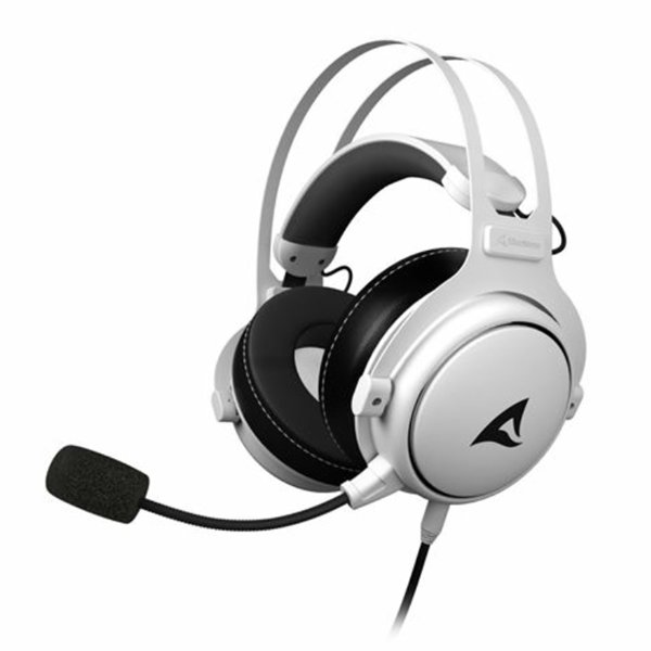 Sharkoon Skiller SGH50 Auriculares Alámbrico Diadema Juego Negro, Blanco