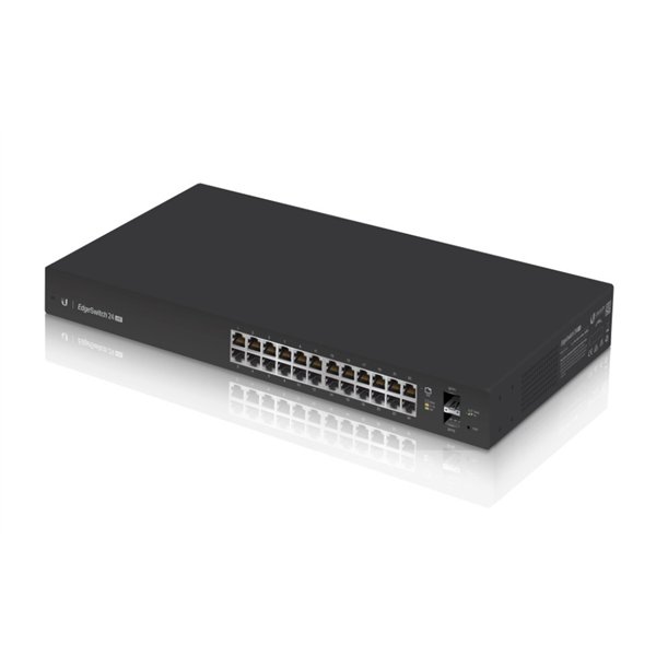 Ubiquiti EdgeSwitch 24 Lite Gestionado L2/L3 Gigabit Ethernet (10/100/1000) 1U Negro