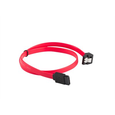 Lanberg CA-SASA-13CU-0050-R cable de SATA 0,5 m SATA 7-pin Rojo