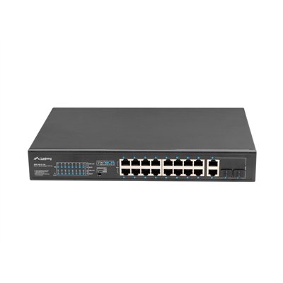 Lanberg RSFE-16P-2C-150 switch No administrado Gigabit Ethernet