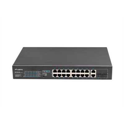 Lanberg RSFE-16P-2C-250 switch No administrado Gigabit Ethernet