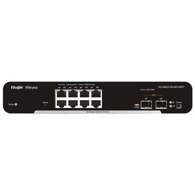 Ruijie Networks RG-NBS3100-8GT2SFP switch Gestionado L2 Gigabit