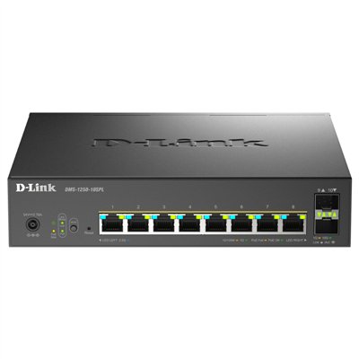 Switch Gestionable D-link Dms-1250-10spl 8x Multigigabit 2.5g