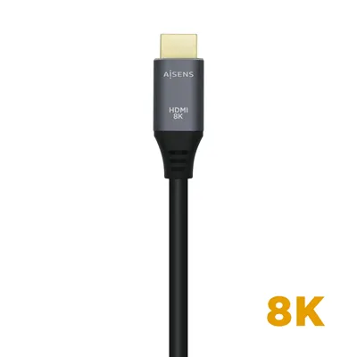 Cable HDMI 2.1 8K Aisens A150-0429/ HDMI Macho - HDMI Macho/