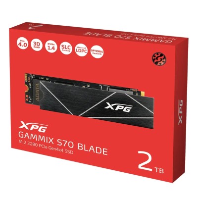 ADATA XPG Gammix S70 Blade SSD 2TB NVMe a 7400MB/s PCIe 4.0 con