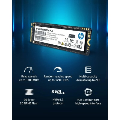 HP EX900 Plus 1TB SSD PCIe 3.0 NVMe a 3300MB/s