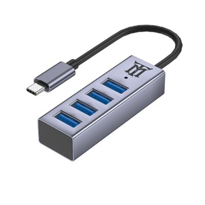 Maillon Technologique Premium MTHUB4 hub de interfaz USB 3.2