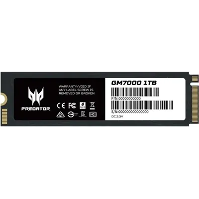 Acer Predator GM7000 SSD NVMe 1TB a 7400MB/s PCIe 4.0 M.2 2280