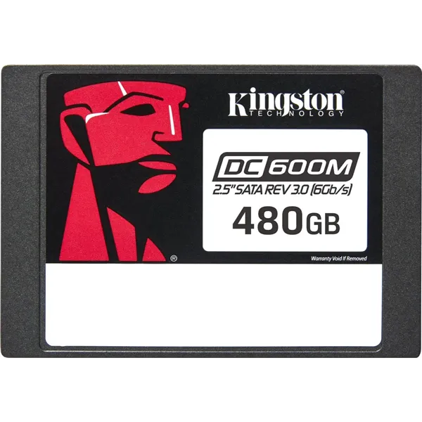 Kingston Data Center DC600M SSD 480GB a 560MB/s 2.5" SATA 6GB/s