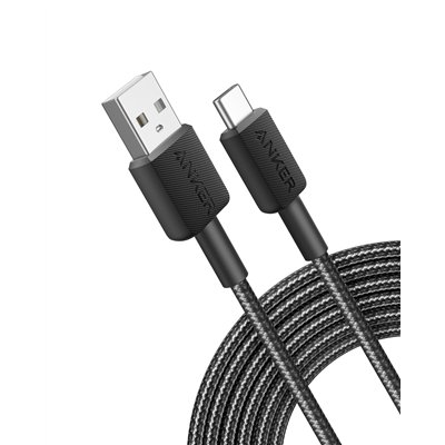 Anker 322 cable USB 1,8 m USB A USB C Negro