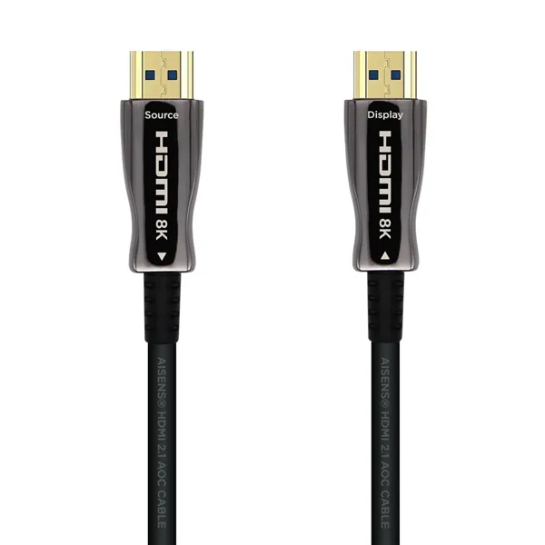 Cable HDMI 2.1 AOC 8K Aisens A153-0517/ HDMI Macho - HDMI Macho/ 20m/ Negro