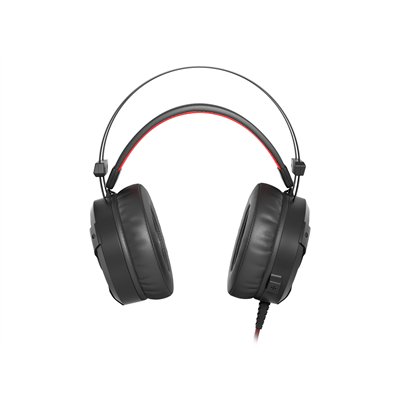 GENESIS Neon 360 Auriculares Alámbrico Diadema Juego Negro, Rojo