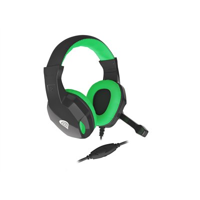 GENESIS ARGON 100 Auriculares Alámbrico Diadema Juego Negro