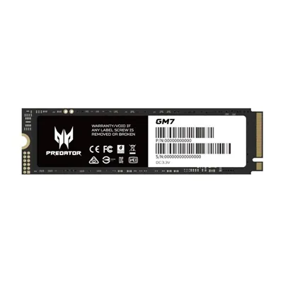 Acer Predator GM7000 SSD NVMe 2TB a 7400MB/s PCIe 4.0 M.2 2280