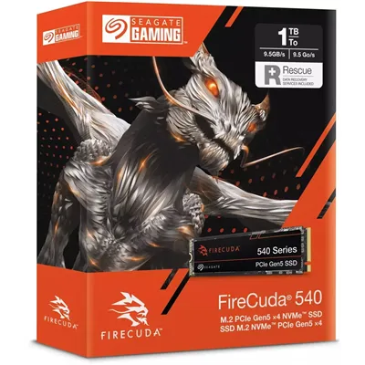 Seagate FireCuda 540 SSD 2TB a 10000MB/s NVMe 2.0 PCIe 5.0 x4