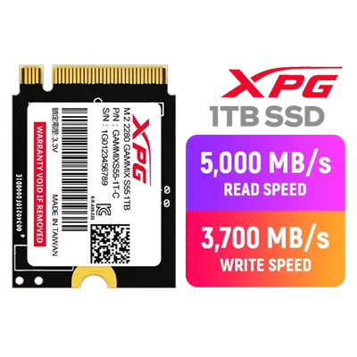 ADATA XPG GAMMIX S55 SSD NVMe 1.4 de 1TB a 5000MB/s PCIe 4.0