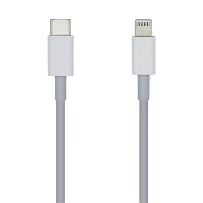 Cable Lightning Aisens A102-0441/ Lightning Macho - USB Tipo-C