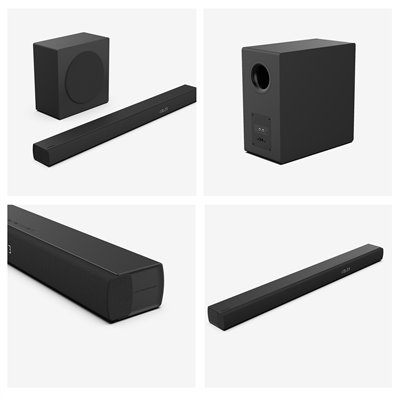 Hisense HS3100 altavoz soundbar Negro 3.1 canales 480 W