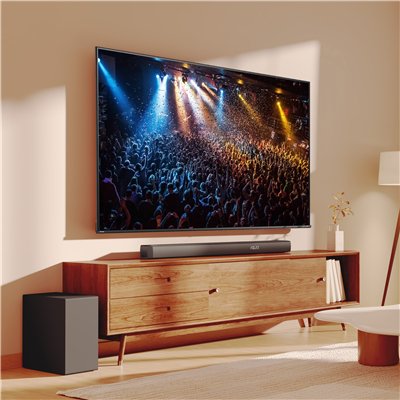 Hisense HS3100 altavoz soundbar Negro 3.1 canales 480 W