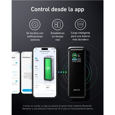 Anker Prime 27650 mAh Negro