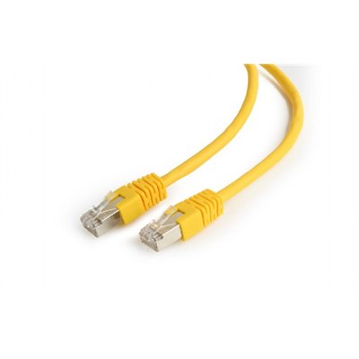 Gembird PP6-0.25M/Y cable de red Amarillo 0,25 m Cat6 F/UTP