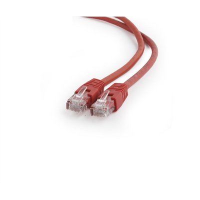 Gembird PP6U-0.25M cable de red Rojo 0,25 m Cat6 U/UTP (UTP)