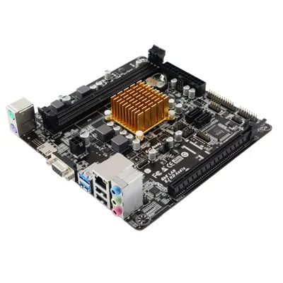 BIOSTAR A68N-2100K MITX con CPU Integrada AMD E1-6010 DDR3