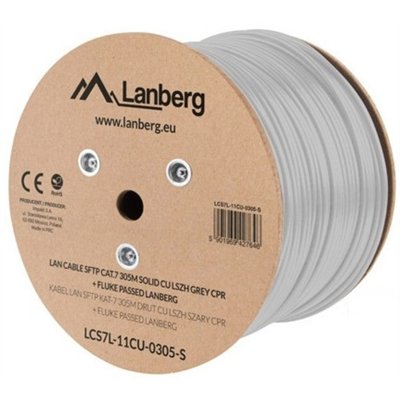 Lanberg LCS7L-11CU-0305-S cable de red Blanco 305 m Cat7 S/FTP