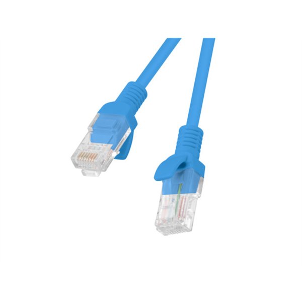 Lanberg Cable de Red RJ45 UTP Cat.6 1m Azul