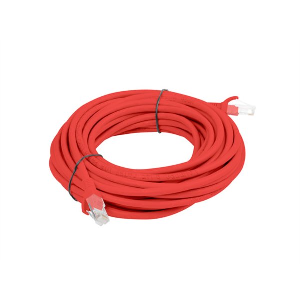 Lanberg Cable de Red RJ45 UTP Cat.6 5m Rojo