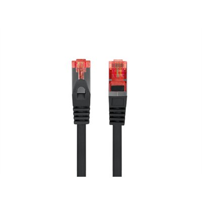 Lanberg PCF6-10CU-1000-BK cable de red Negro 10 m Cat6 F/UTP