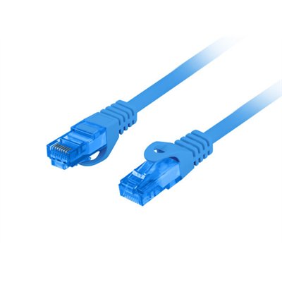 Lanberg PCF6A-10CC-0100-B cable de red Azul 1 m Cat6a S/FTP