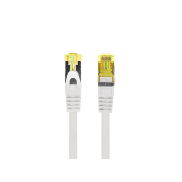 Lanberg Cable de Red RJ45 Cat.6A S/FTP 0.5m Gris