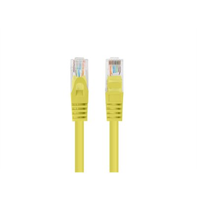 Lanberg PCU6-10CC-0750-Y cable de red Amarillo 7,5 m Cat6 U/UTP